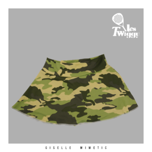 Gonna Pantaloncino Giselle Mimetic