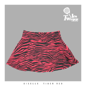 Gonna Pantaloncino Giselle Tiger Red