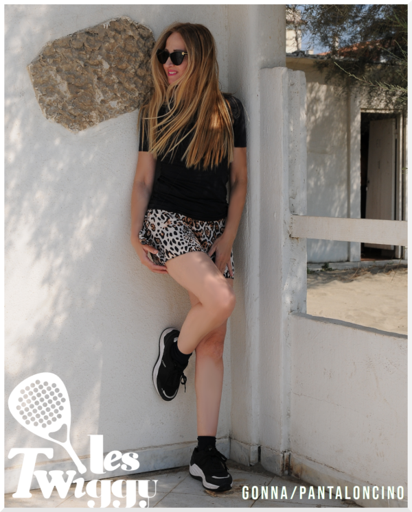 Gonna Pantaloncino Giselle Animalier - immagine 2