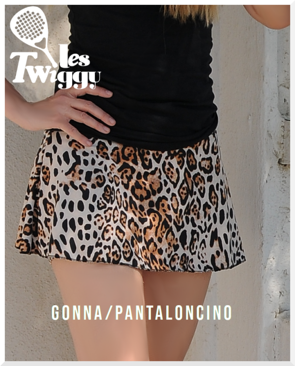 Gonna Pantaloncino Giselle Animalier
