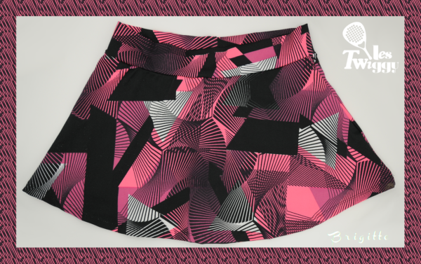 Gonna Pantaloncino Brigitte RedBlack - immagine 3