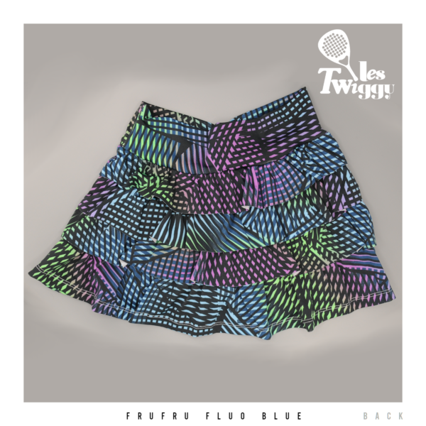 Gonna Pantaloncino FruFru Fluo Blue - immagine 2