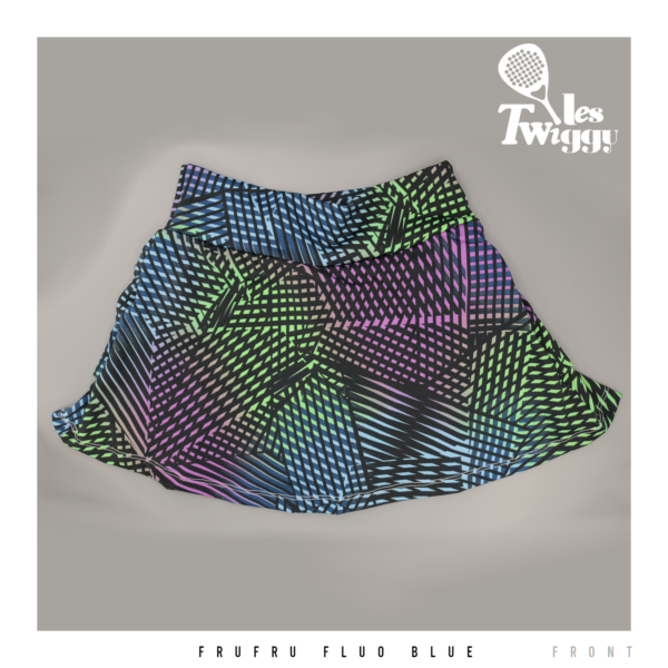 Gonna Pantaloncino FruFru Fluo Blue - immagine 3