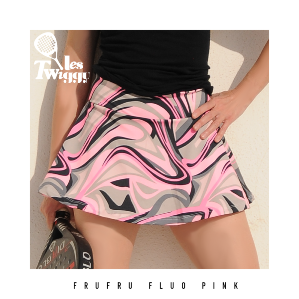 Gonna Pantaloncino FruFru Fluo Pink - immagine 3