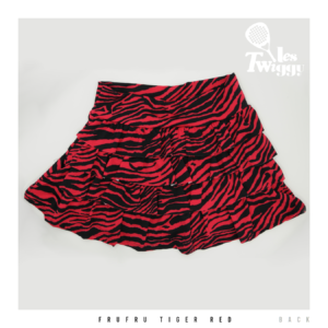 Gonna Pantaloncino FruFru Tiger Red