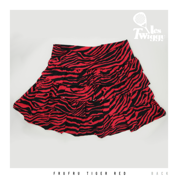 Gonna Pantaloncino FruFru Tiger Red